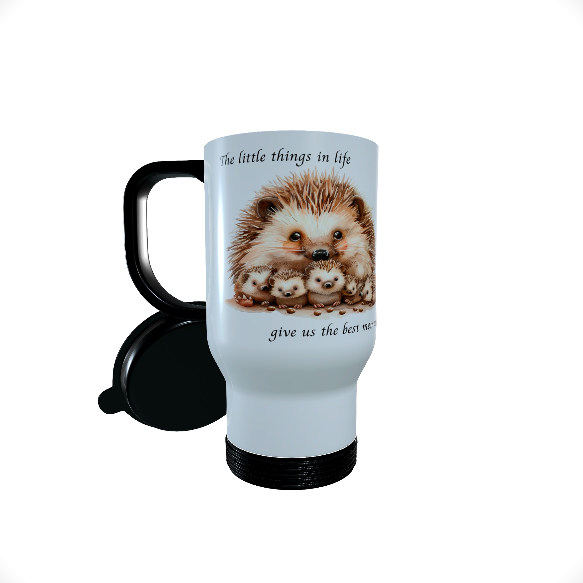 Hedgehog .. The Little things in life... Thermal Travel Mug